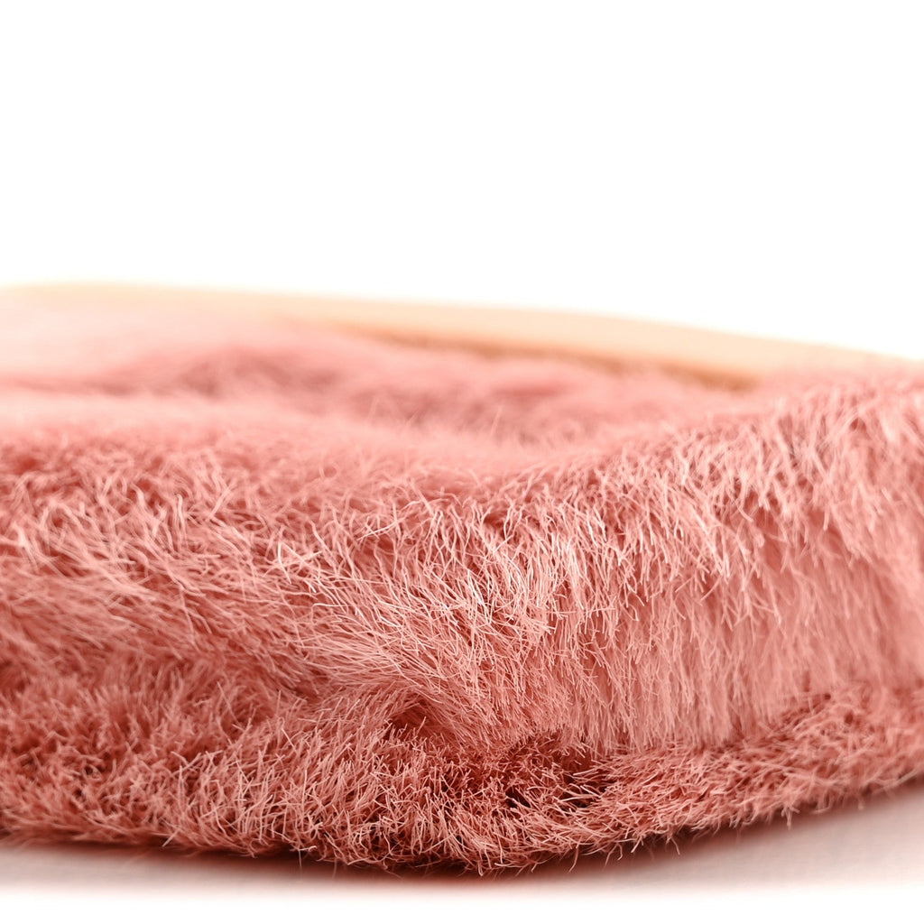 Rabbit Fur N°5 Pochette Pink Orange