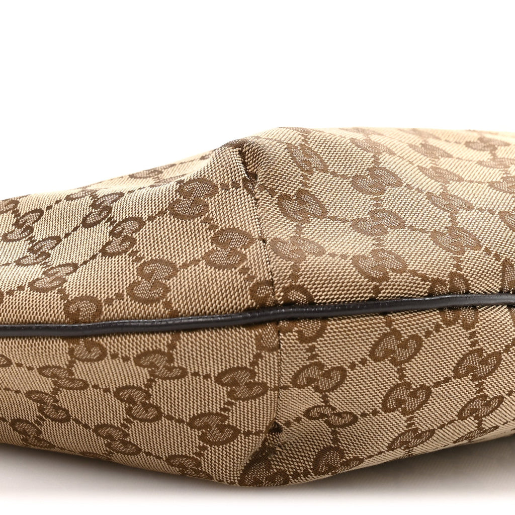 Monogram Medium Half Moon Hobo Dark Brown