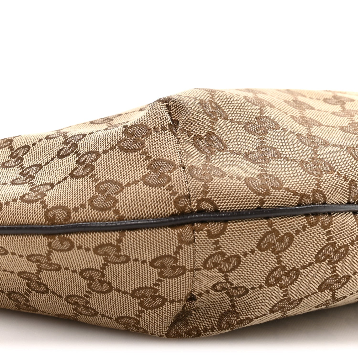 Monogram Medium Half Moon Hobo Dark Brown