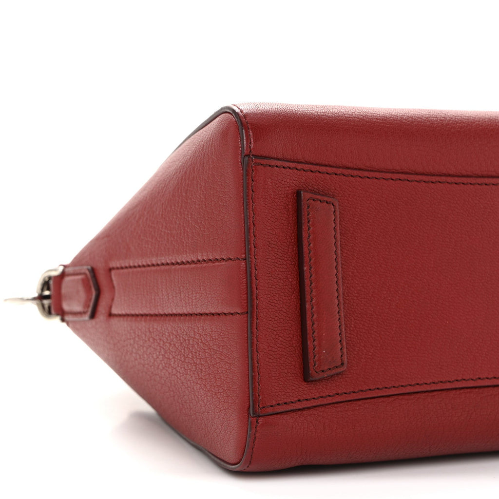 Sugar Goatskin Mini Antigona Red