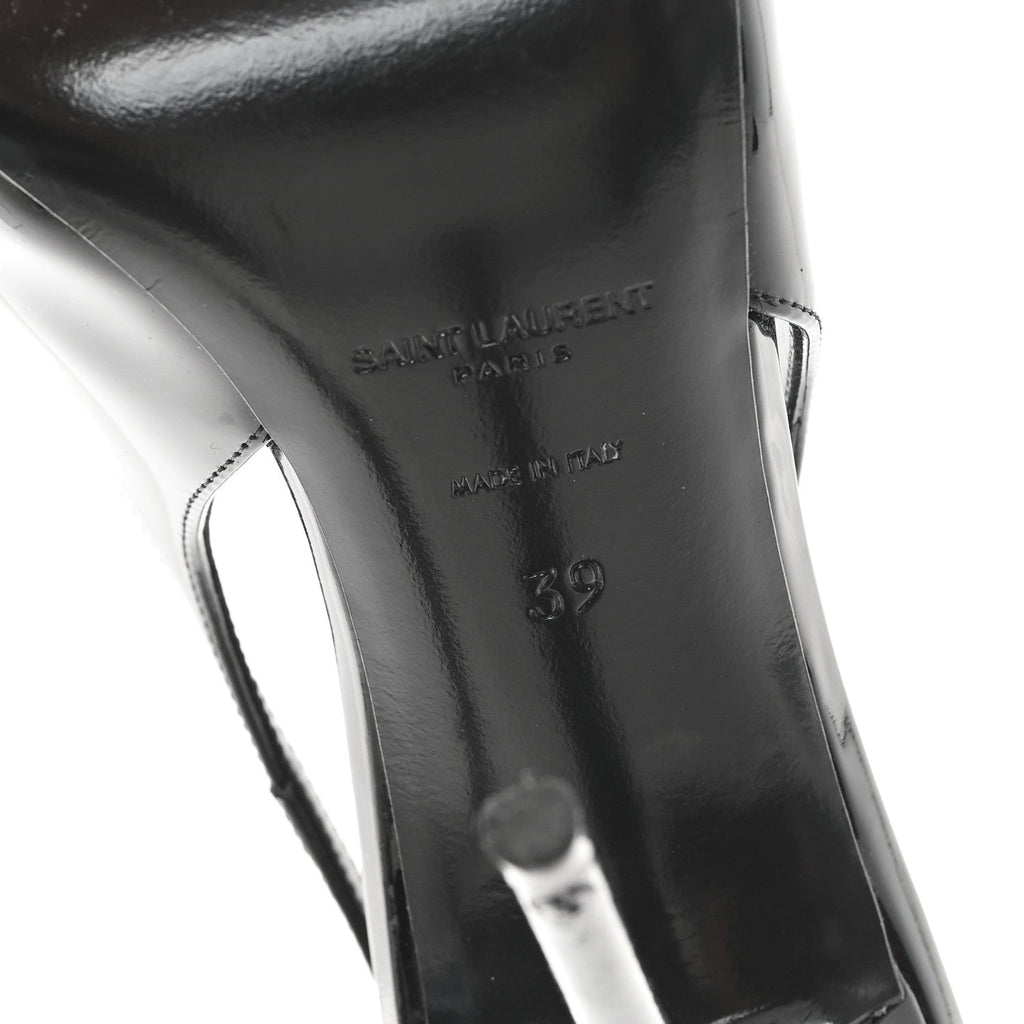 Vernice 100 Slingback Luna Pumps 39 Black