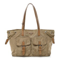 Nylon Vela Shopping Tote Sesamo