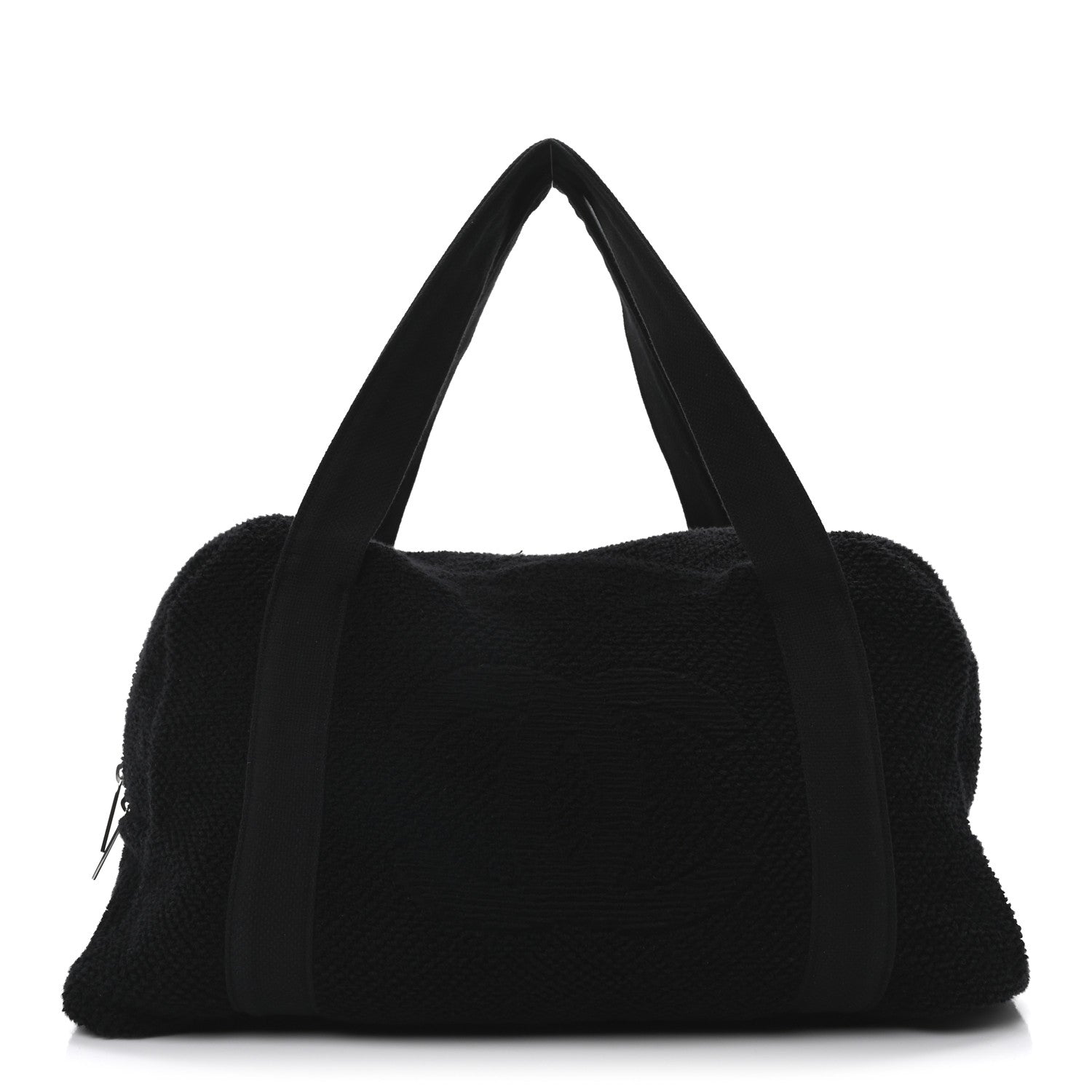Terry Cotton CC Beach Duffel Towel Set Black