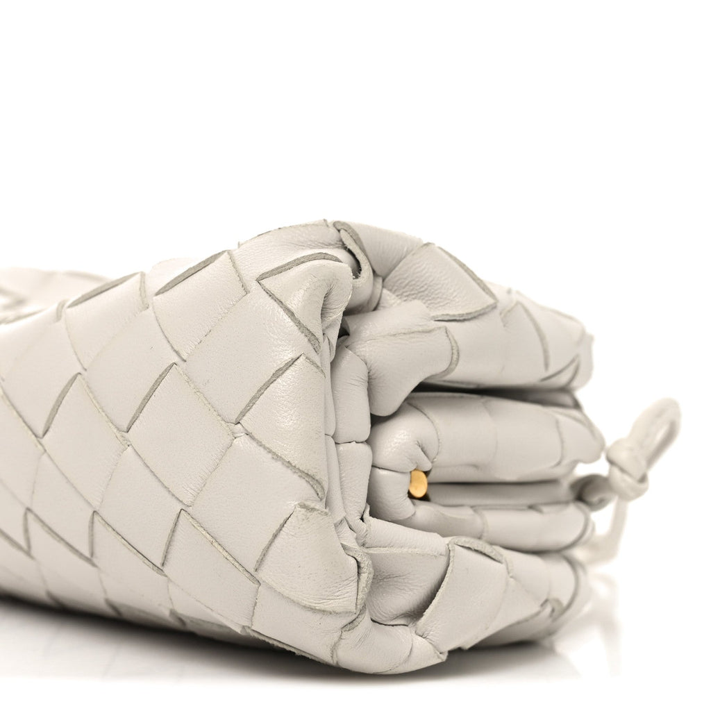 Nappa Intrecciato The Mini Pouch Chalk
