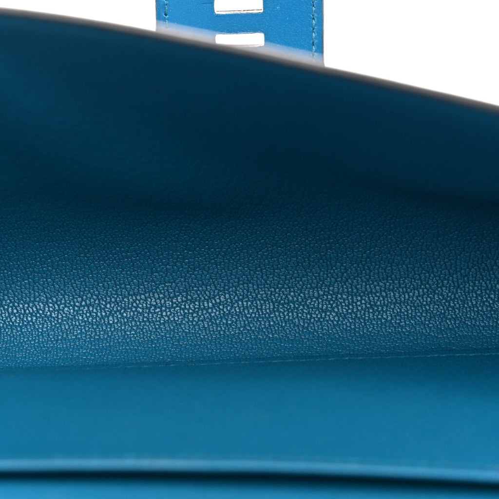 Tadelakt Medor 23 Clutch Bleu Izmir