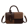 Summer Contrast Color  Square Commuter Shoulder Bag