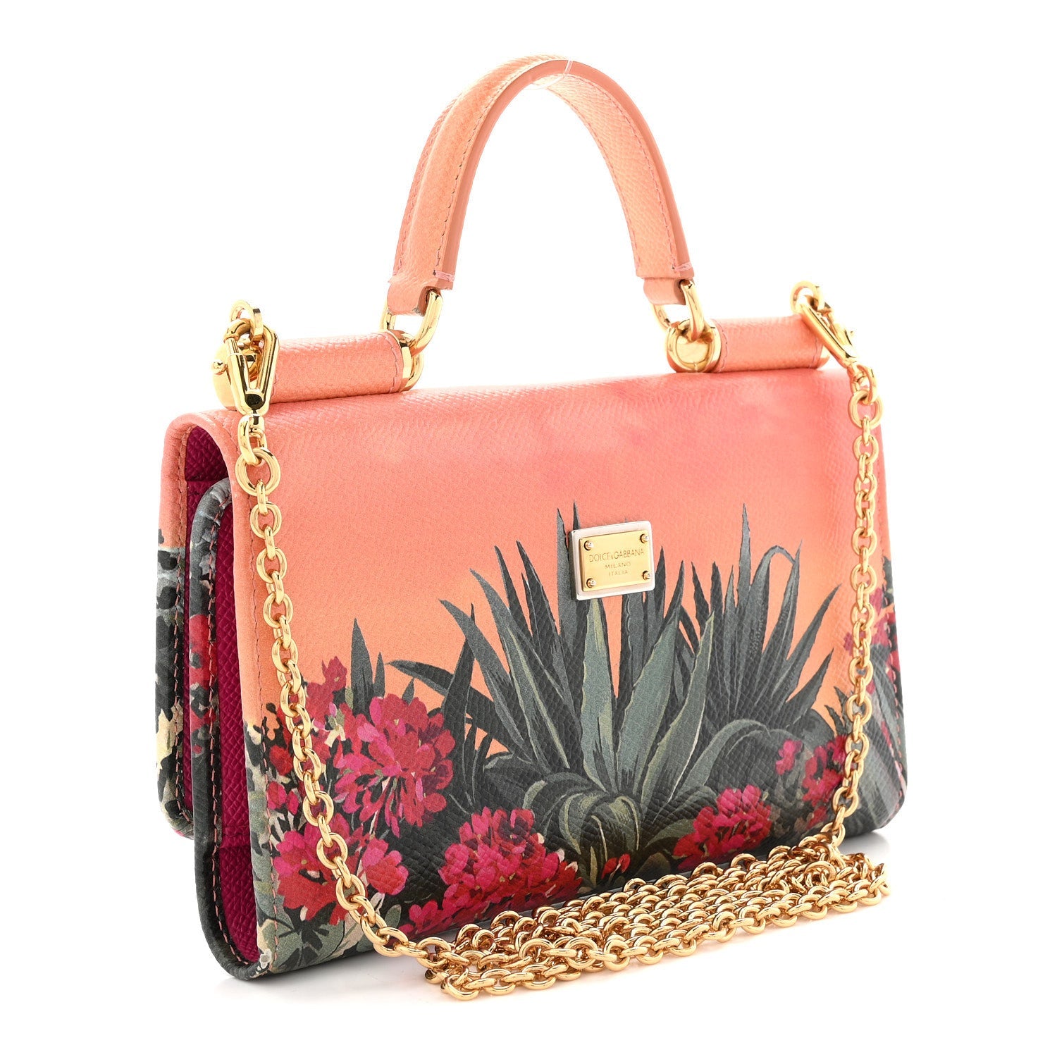 Dauphine Capri Printed Mini Von Bag Multicolor