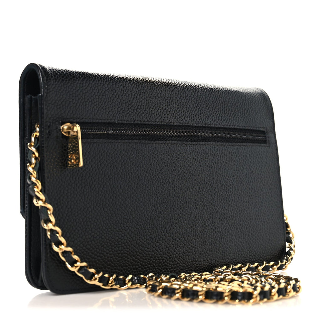 Caviar Timeless CC Wallet On Chain WOC Black