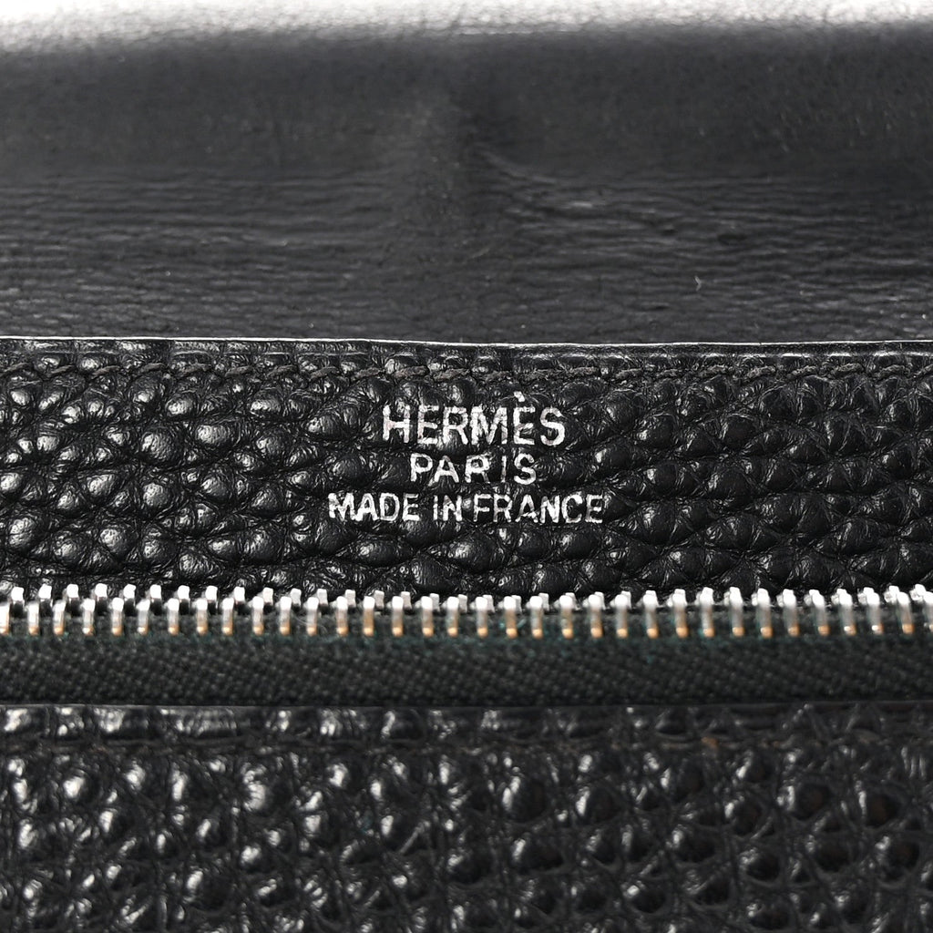 Togo Dogon Compact Wallet Black