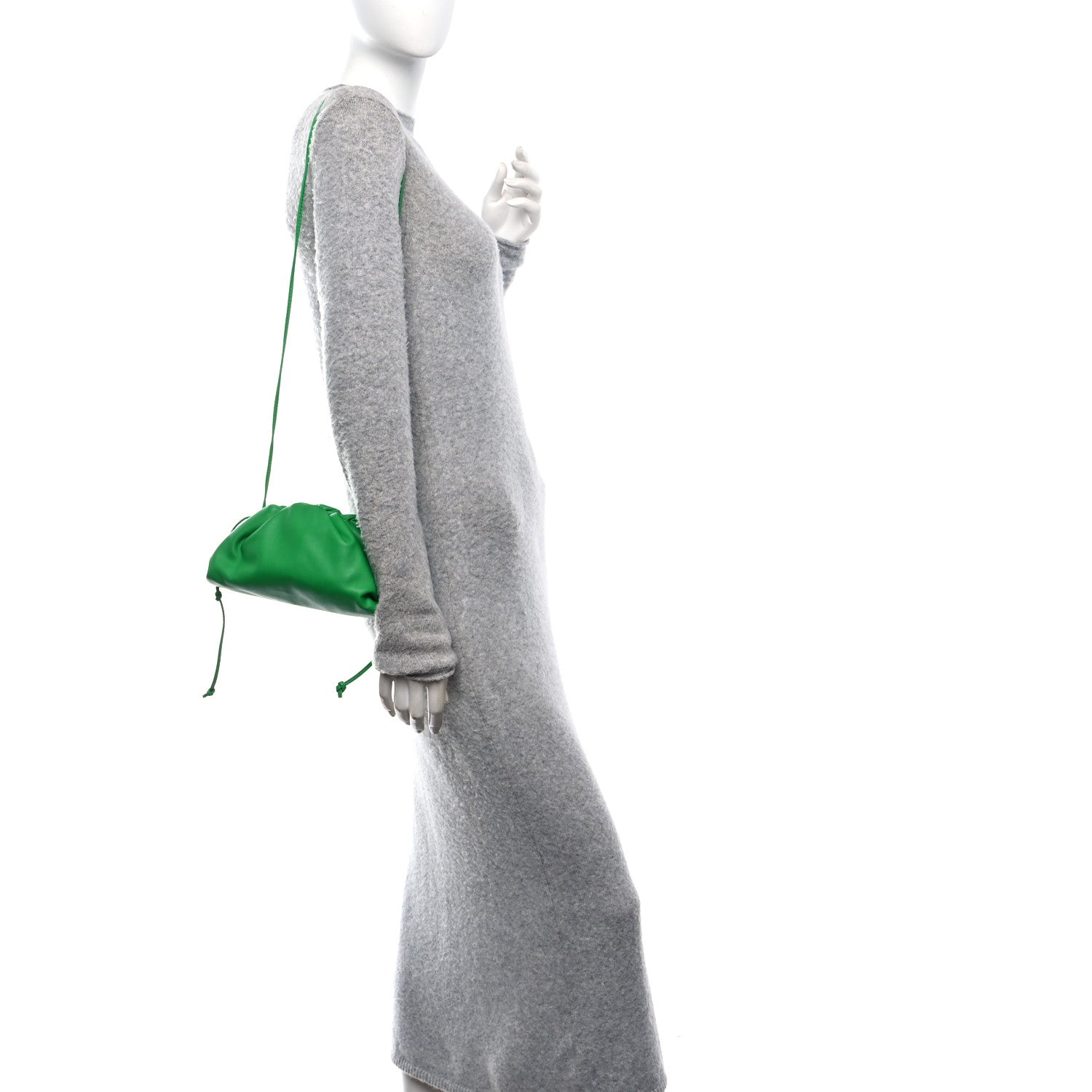 Butter Calfskin The Mini Pouch Parakeet