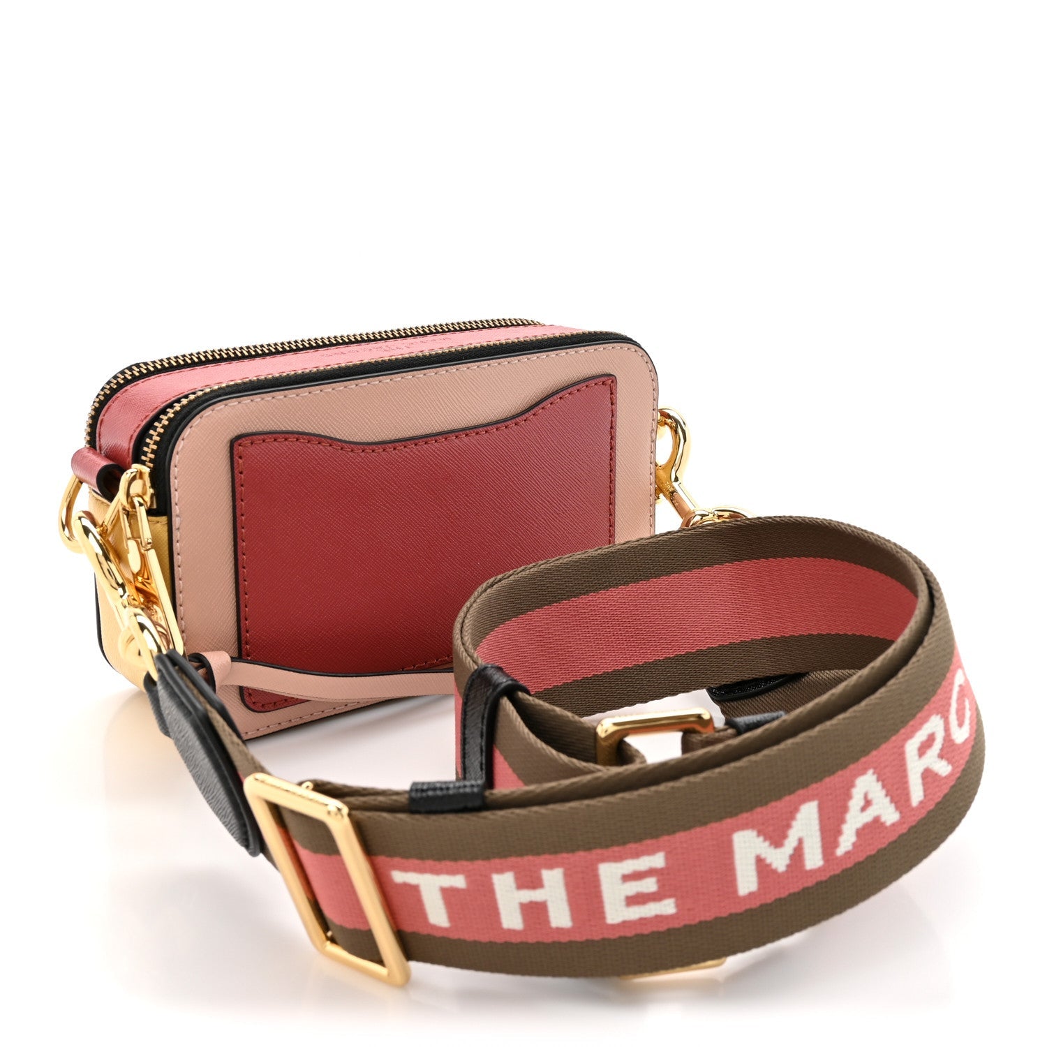 Saffiano Small Snapshot Camera Bag New Rose Multicolor