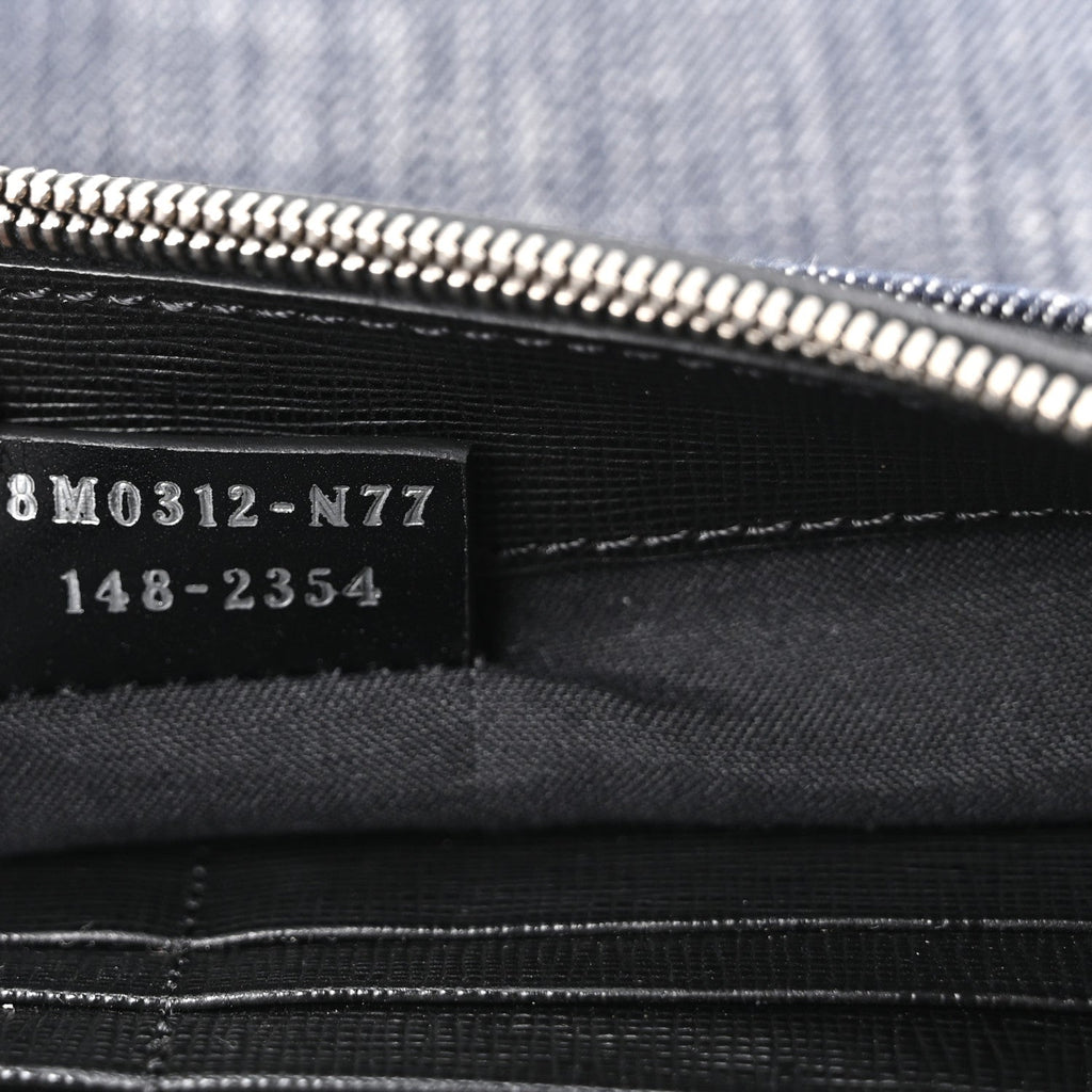 Denim 2Jours Clutch Blue Black
