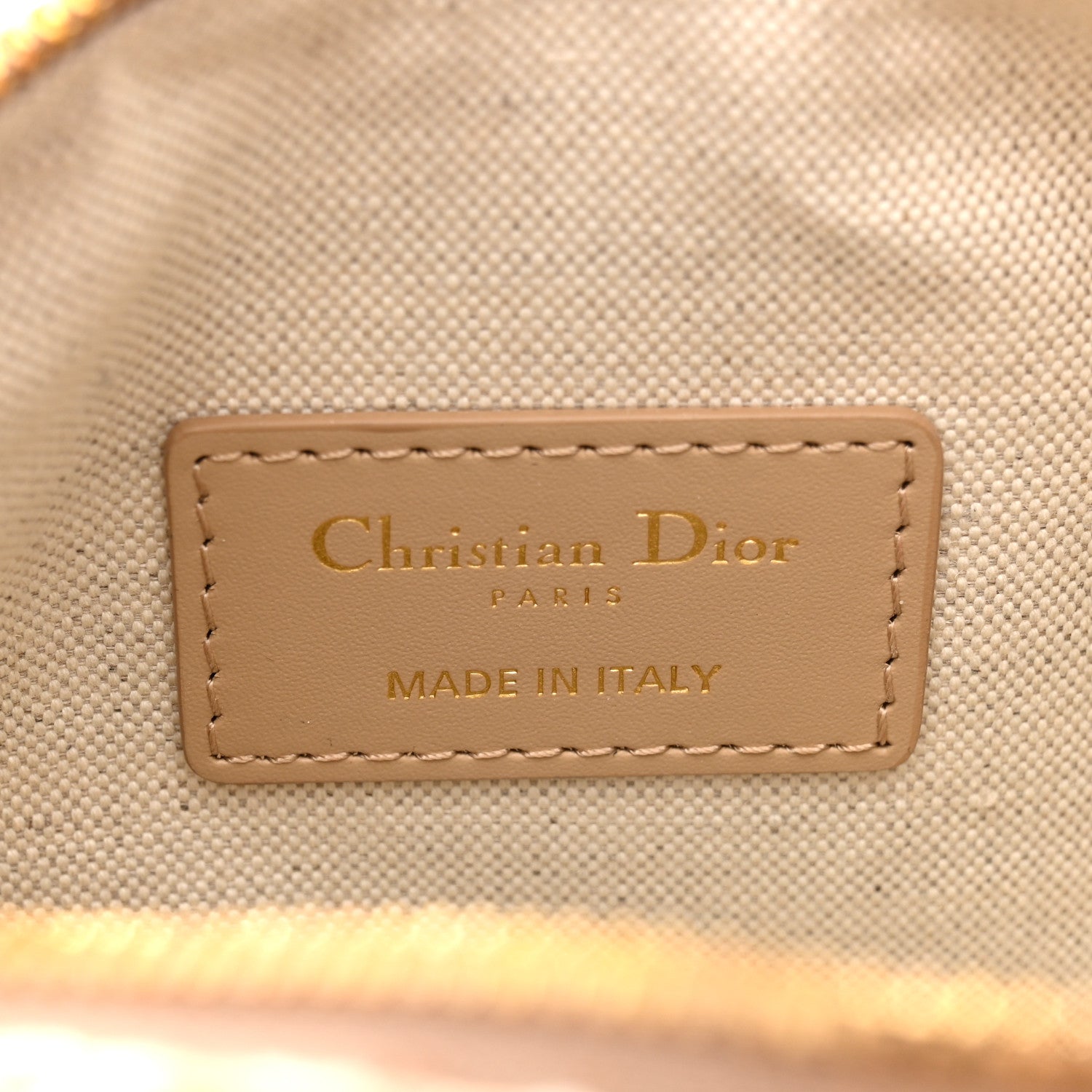 Oblique Chambray Groove 17 Bag Natural