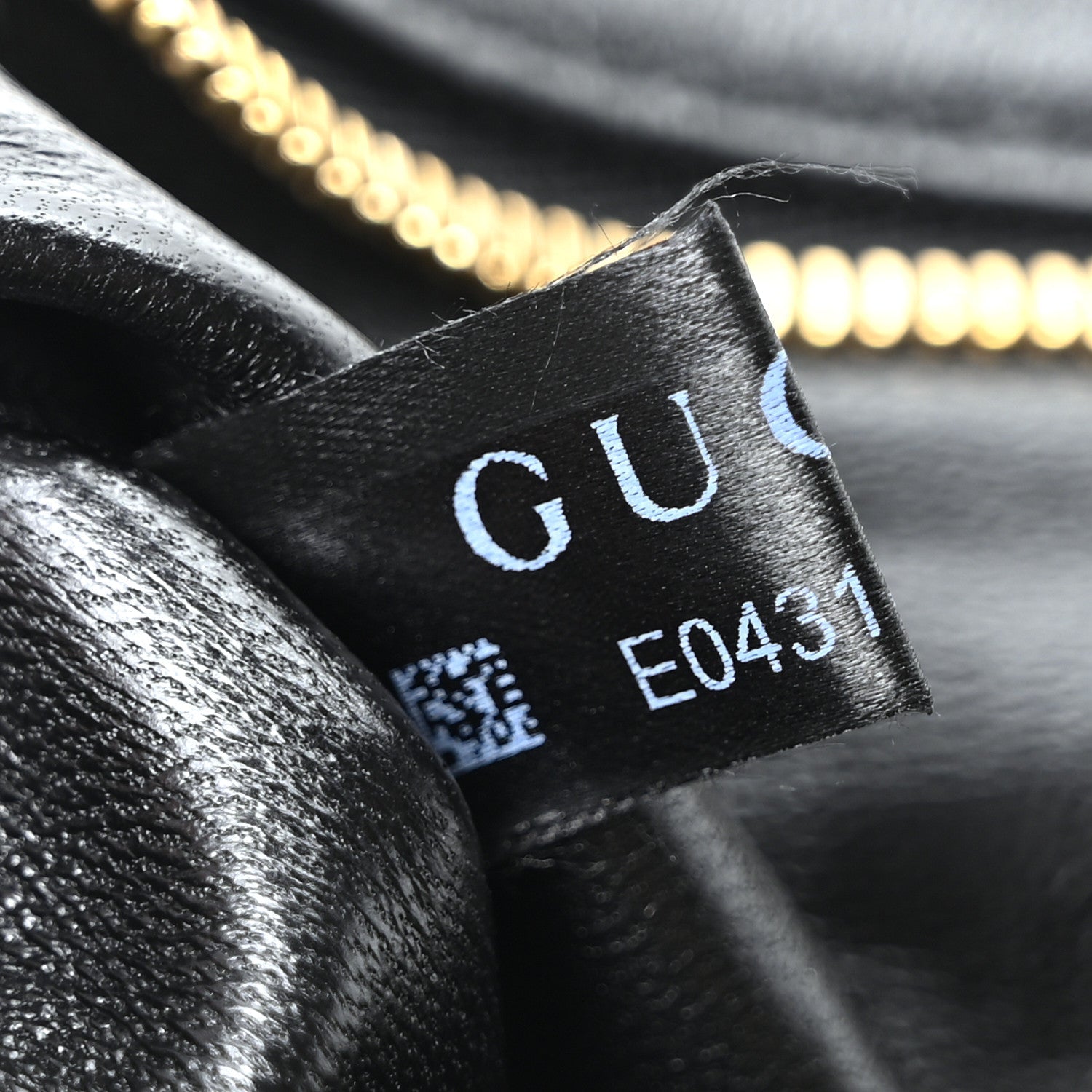 Lambskin Mini GG Milano Top Handle Shoulder Bag Black
