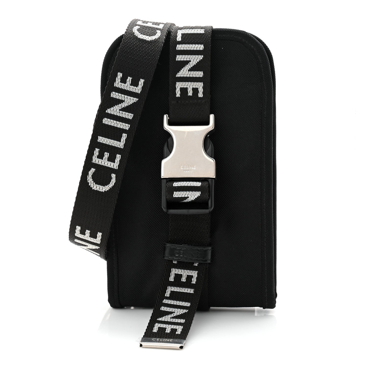 Canvas Trekking Phone Holder Black