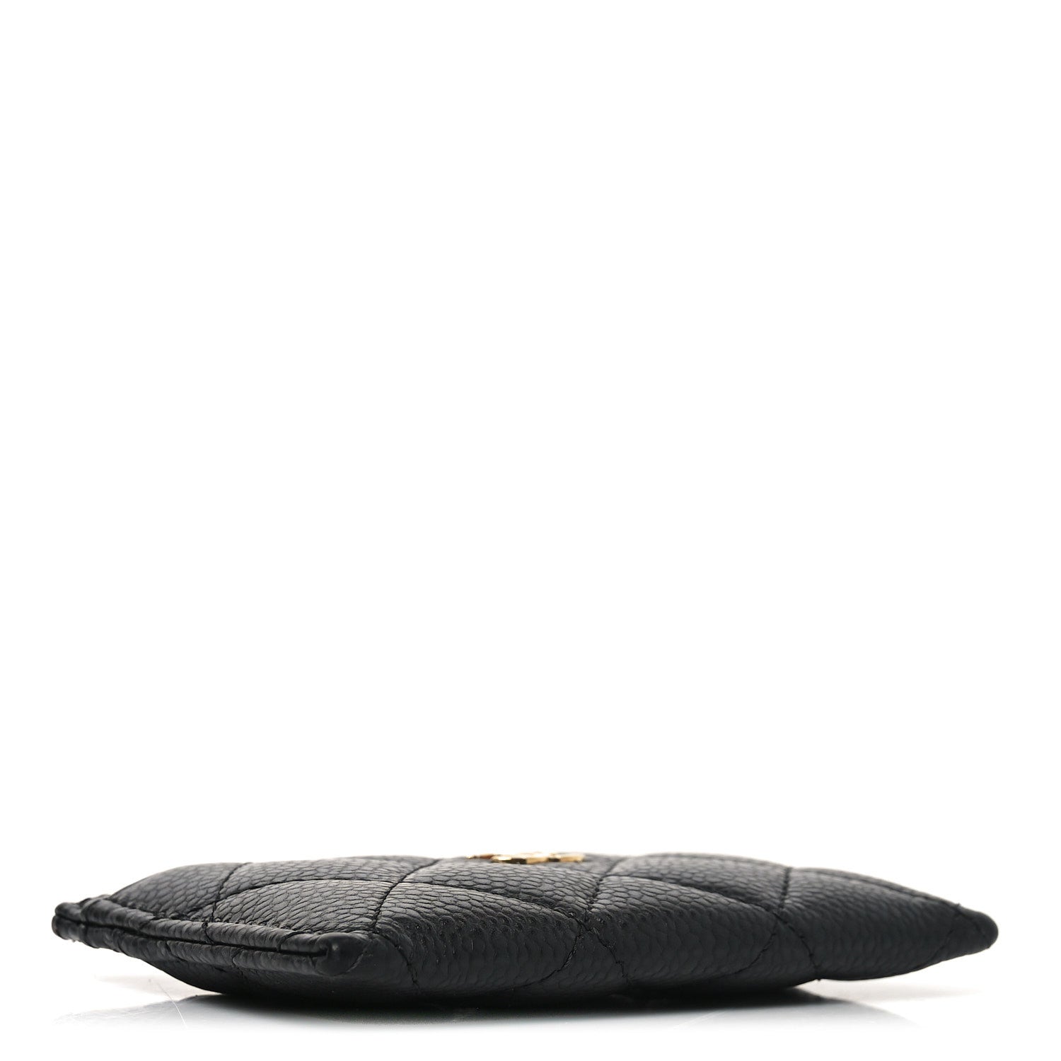 Caviar Quilted  Holder Black