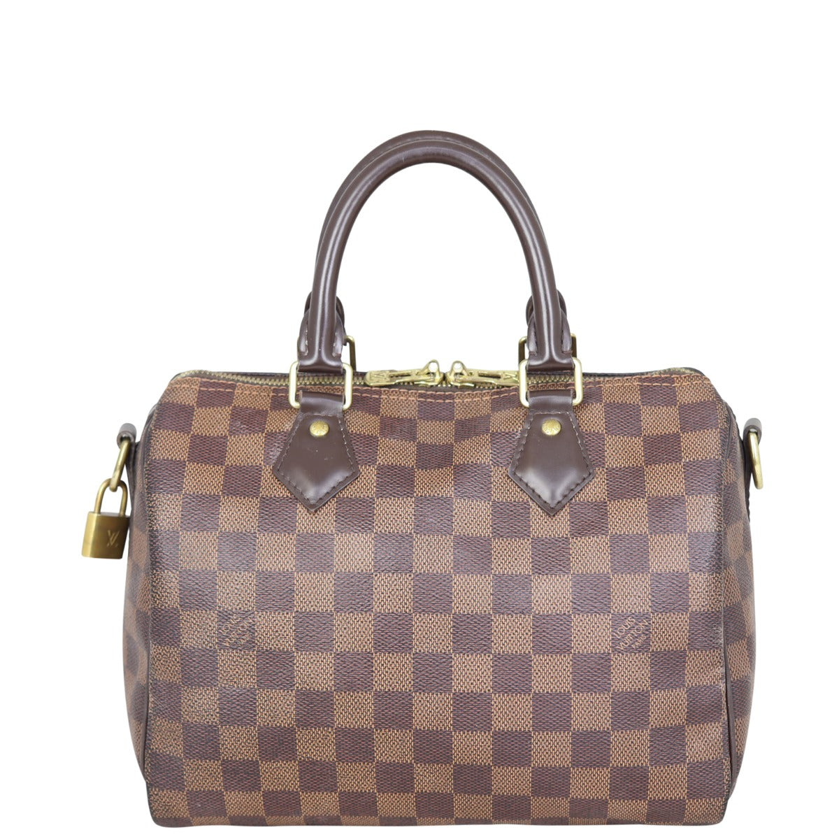 Louis Vuitton Speedy 25 Bandouliere Damier Ebene