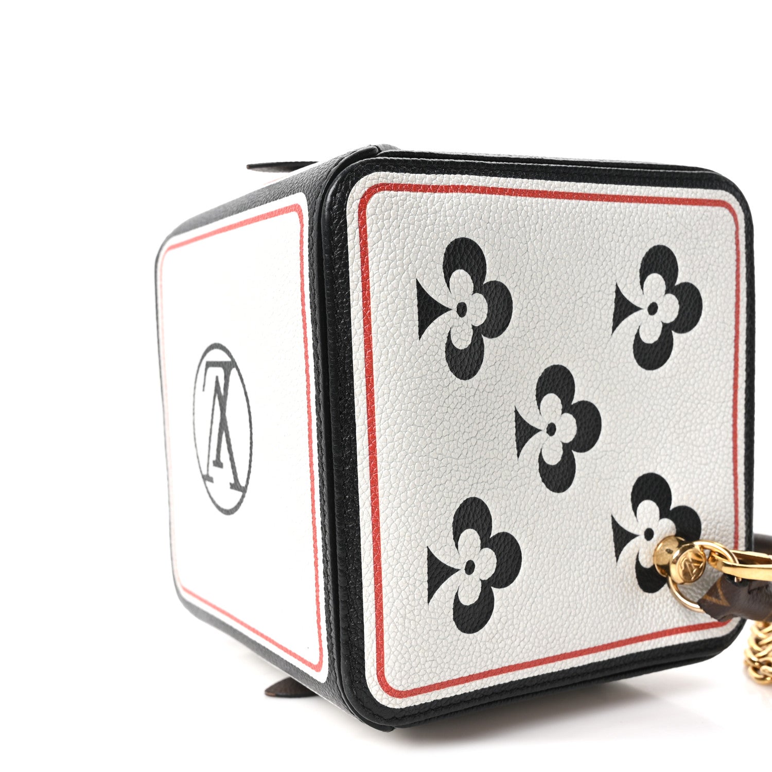 Taurillon Game On Square Dice Bag White