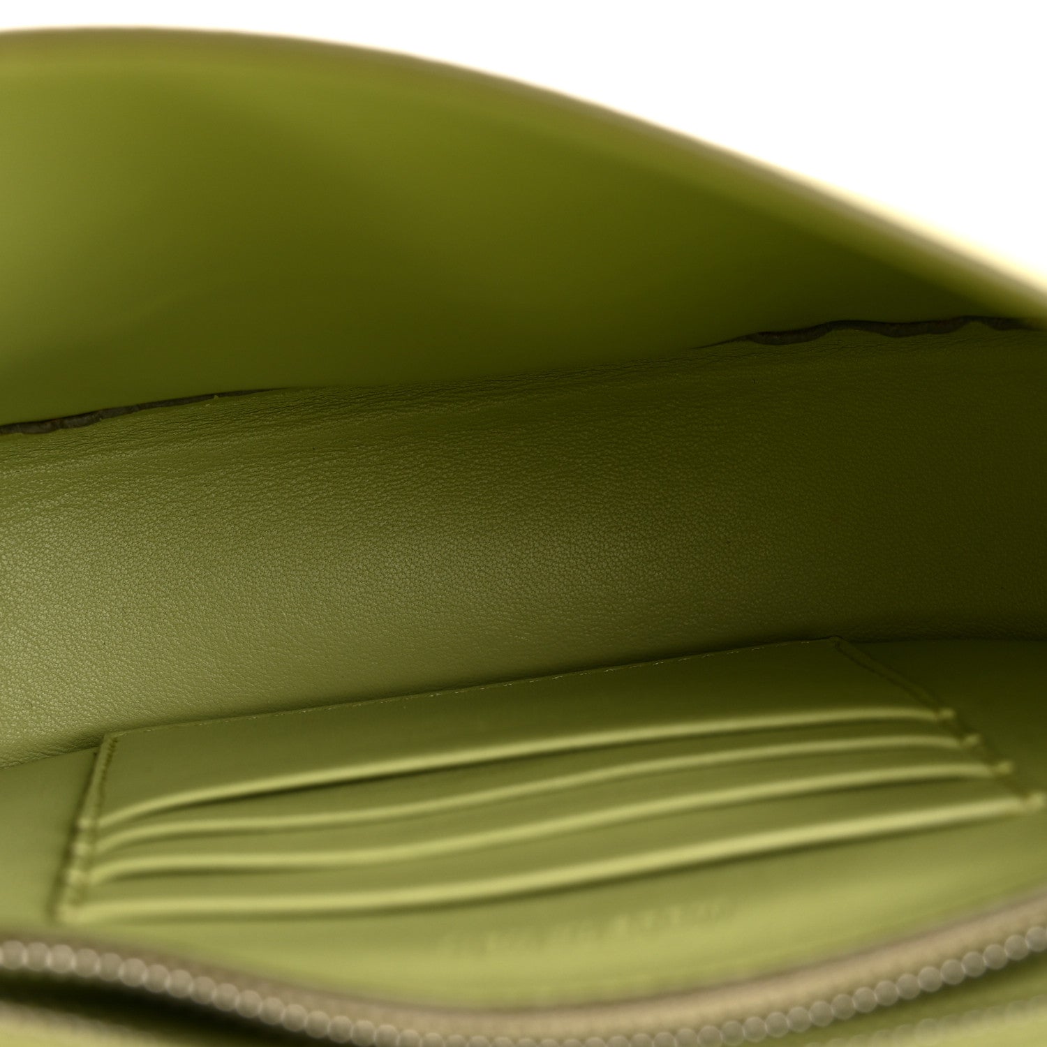 Baby Grained Calfskin Small Trotteur  Jade