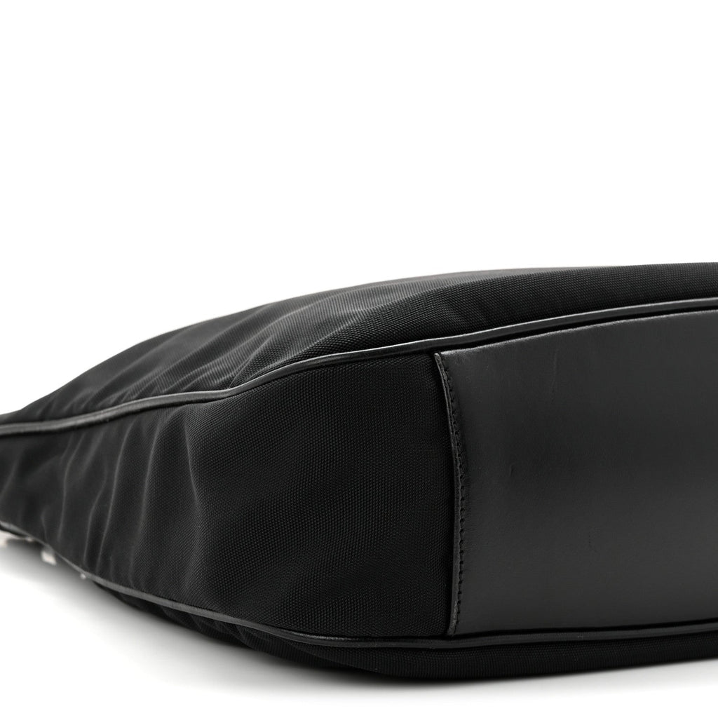 Nylon Bamboo Hobo Black