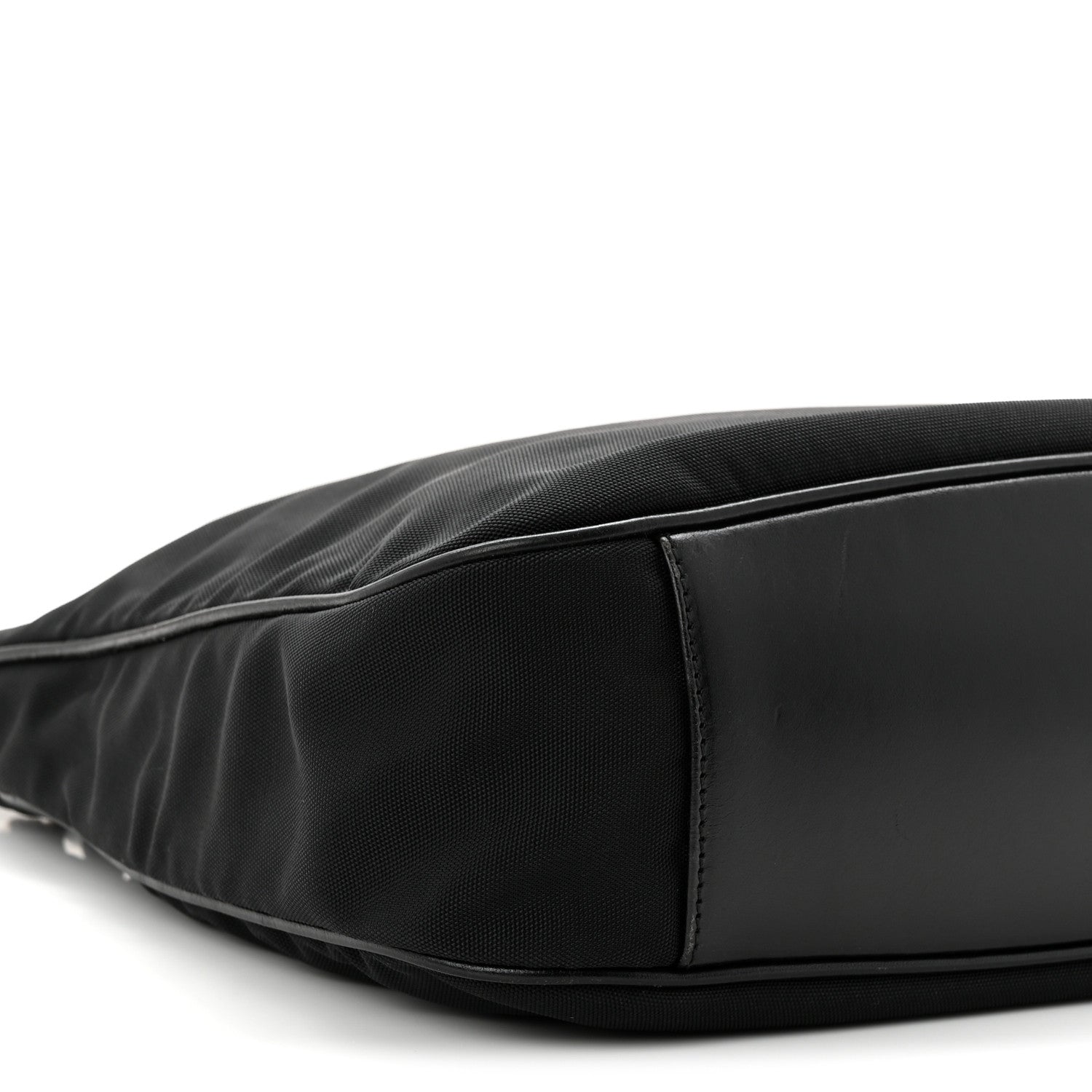 Nylon Bamboo Hobo Black