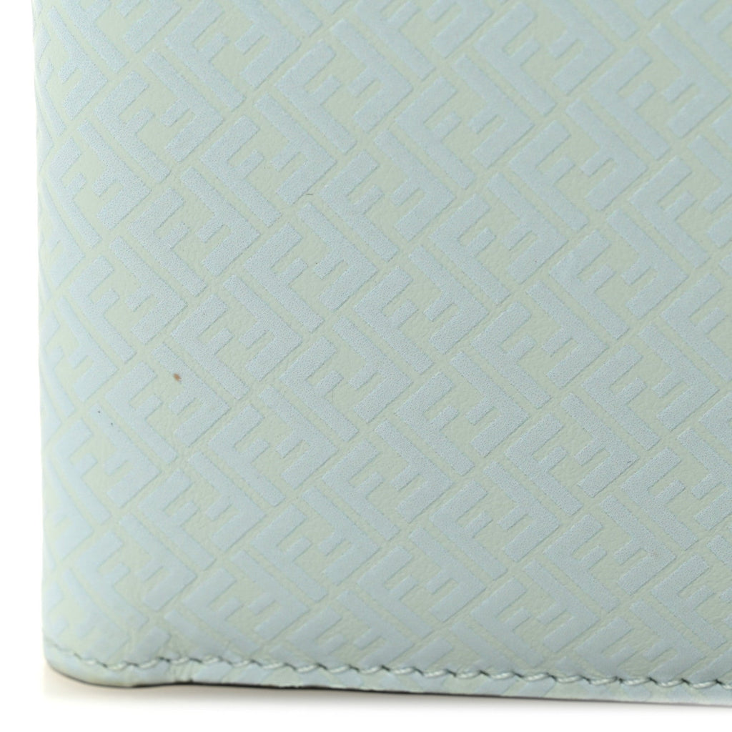 Vitello Grace Micro FF Embossed Bi-Fold Wallet Baleari
