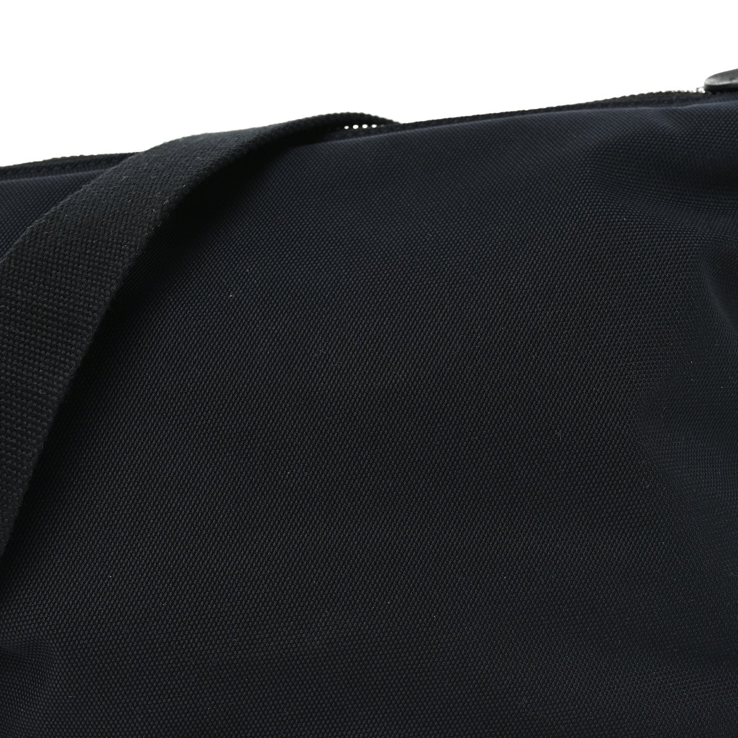 Nylon Slouchy Banana Two Bag Black