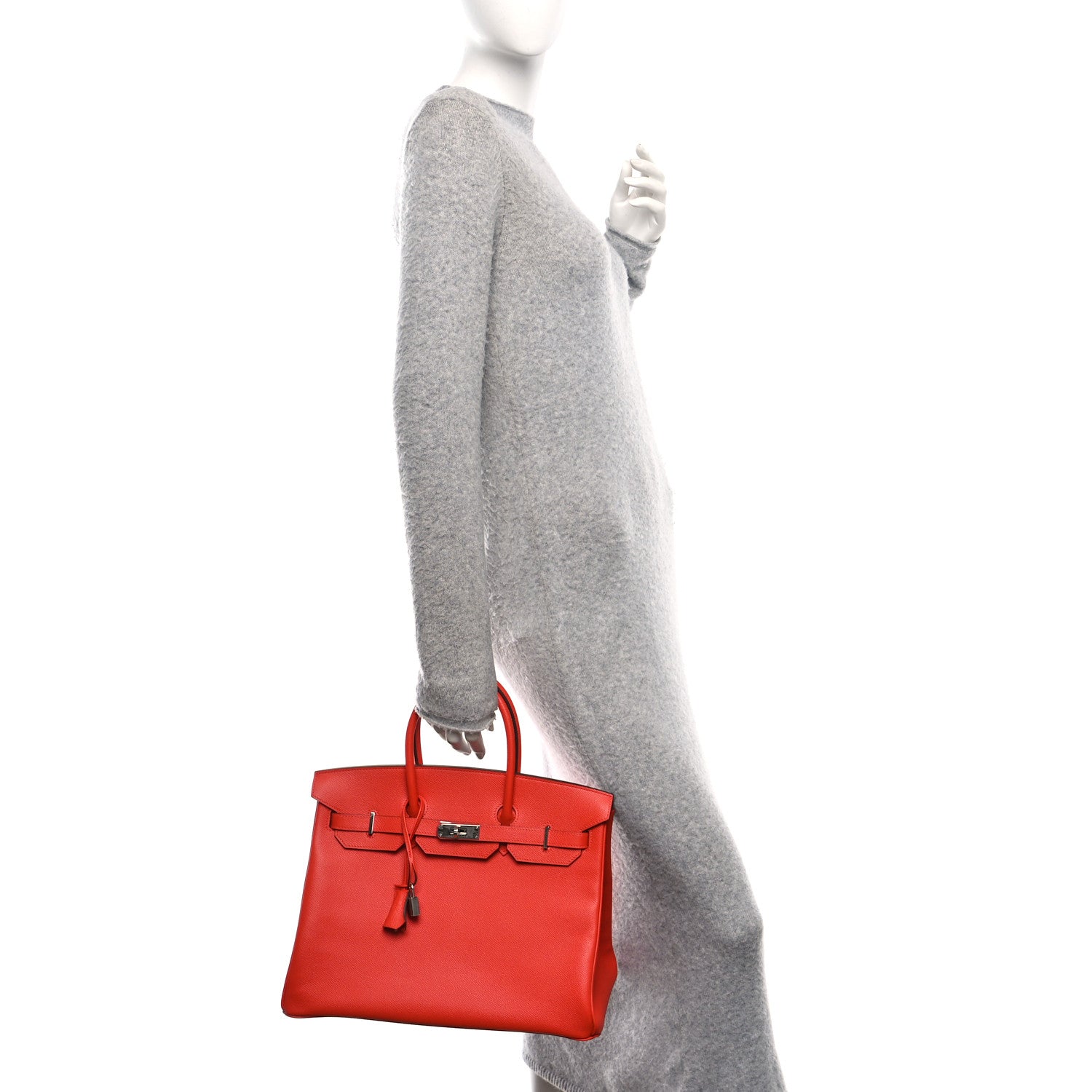 Epsom Birkin 35 Capucine