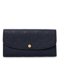 Empreinte Emilie Wallet Marine Rouge