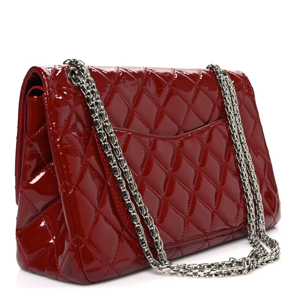Patent Quilted 2.55 Reissue 226 Flap Red