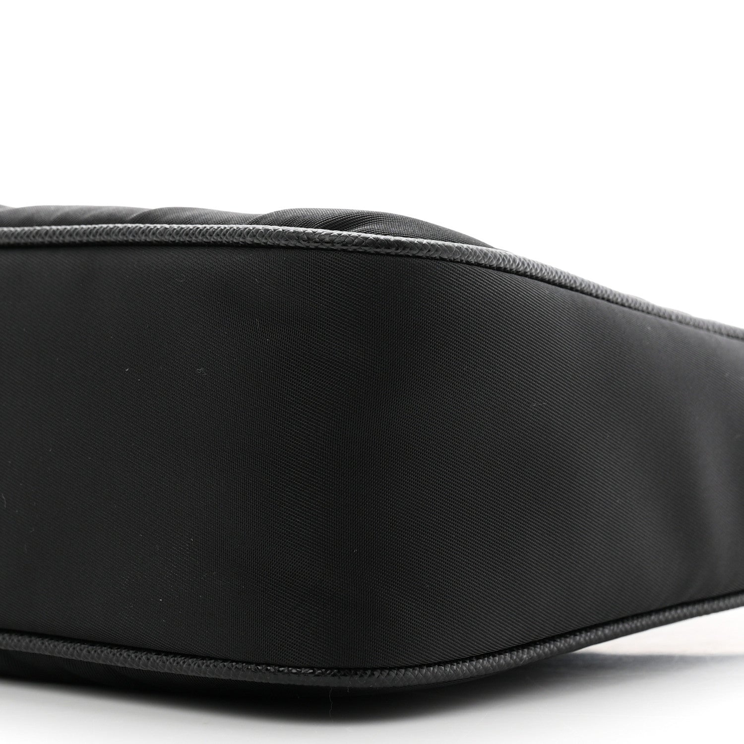 Tessuto Nylon Saffiano Mini Re-Edition 2005 Bag Black