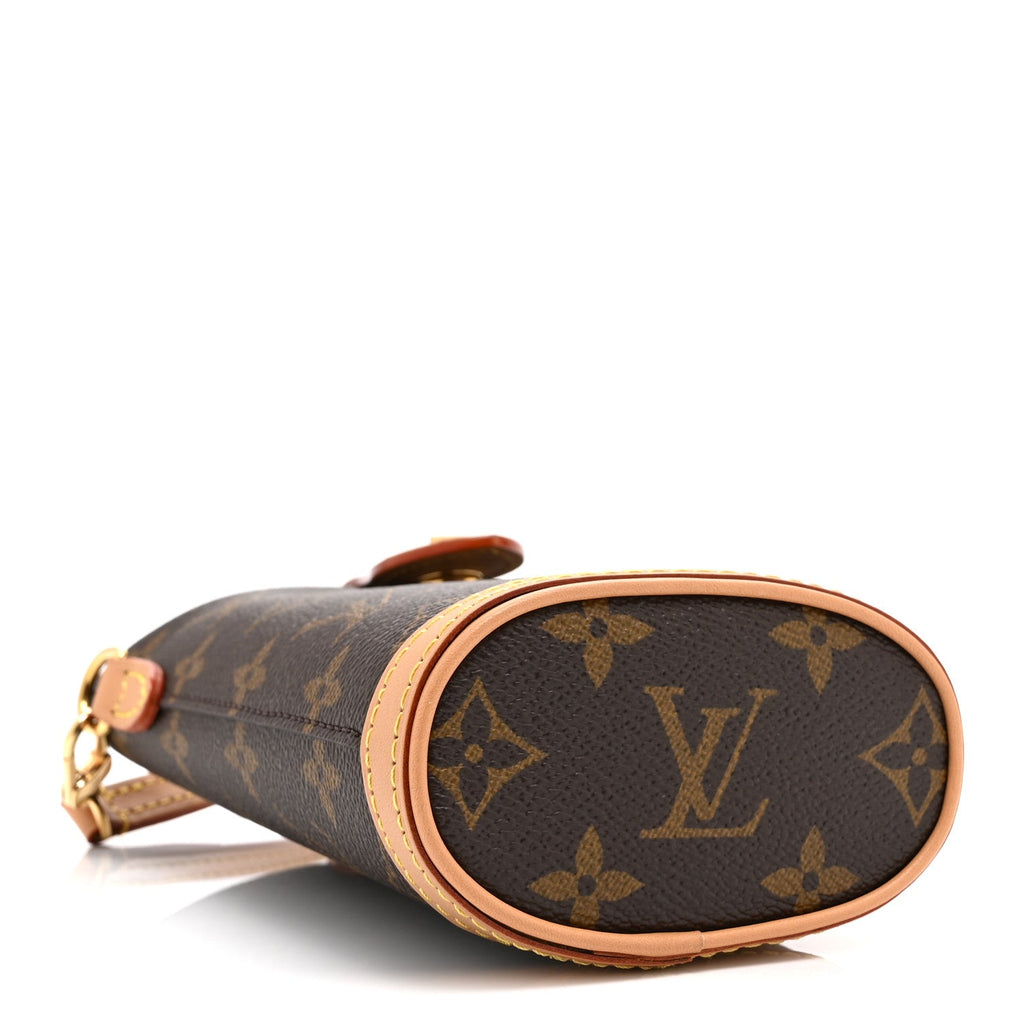 Monogram Fold Me Pouch