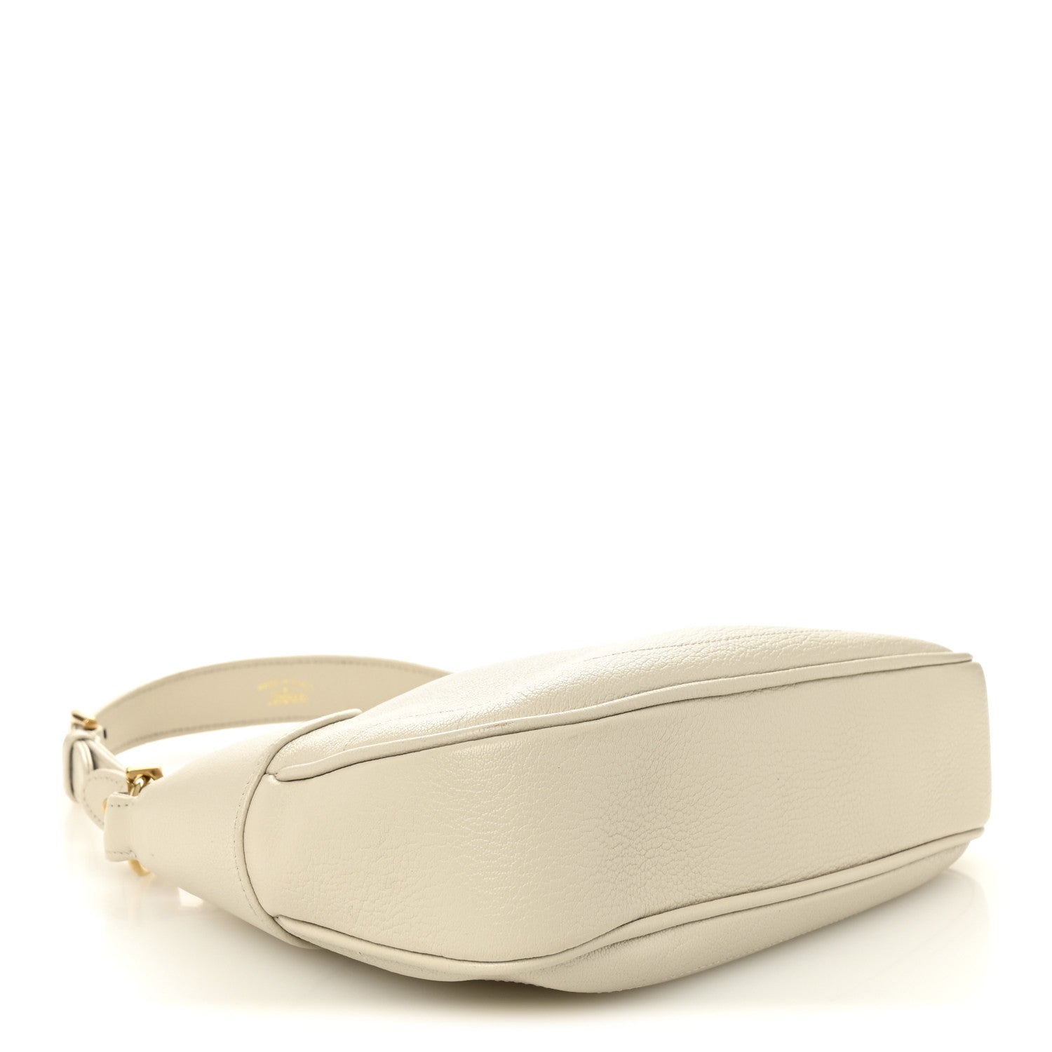 Goatskin Small Aphrodite Shoulder Bag Mystic White