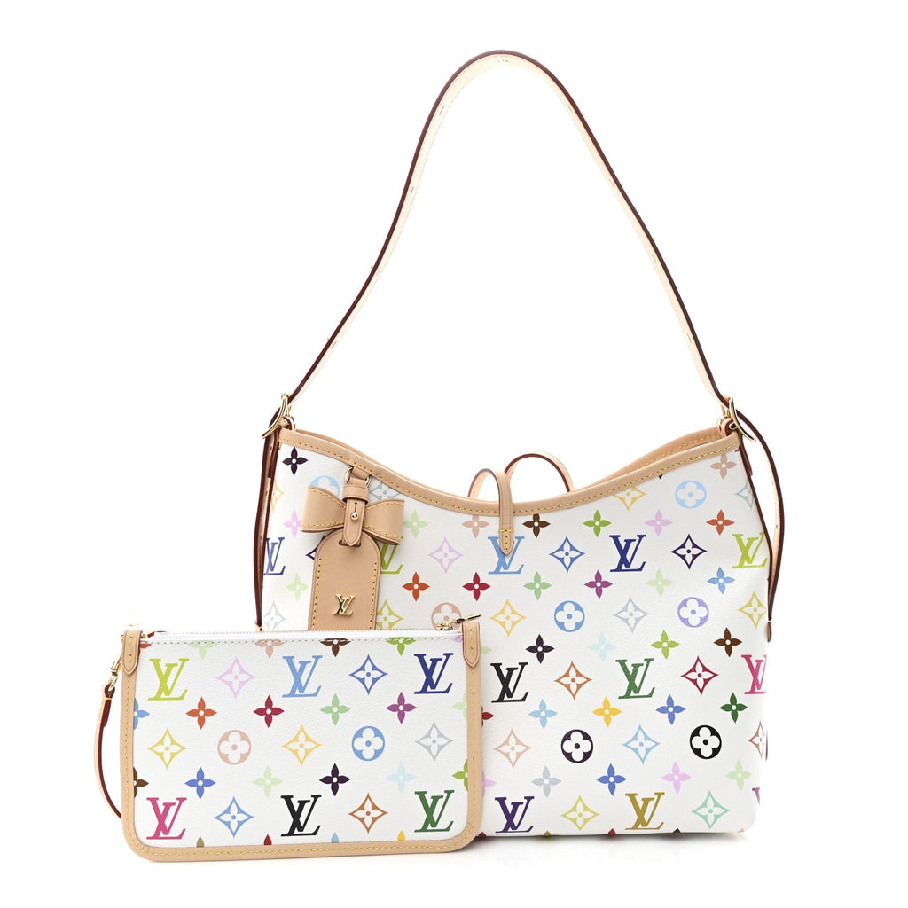 LV X TM Monogram Multicolor CarryAll PM White
