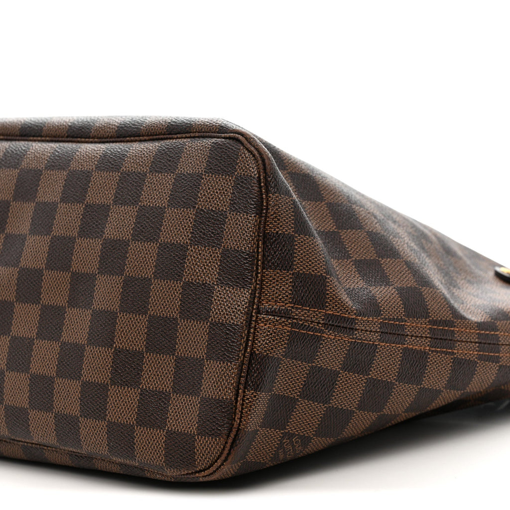 Damier Ebene Neo Neverfull MM Rose Ballerine