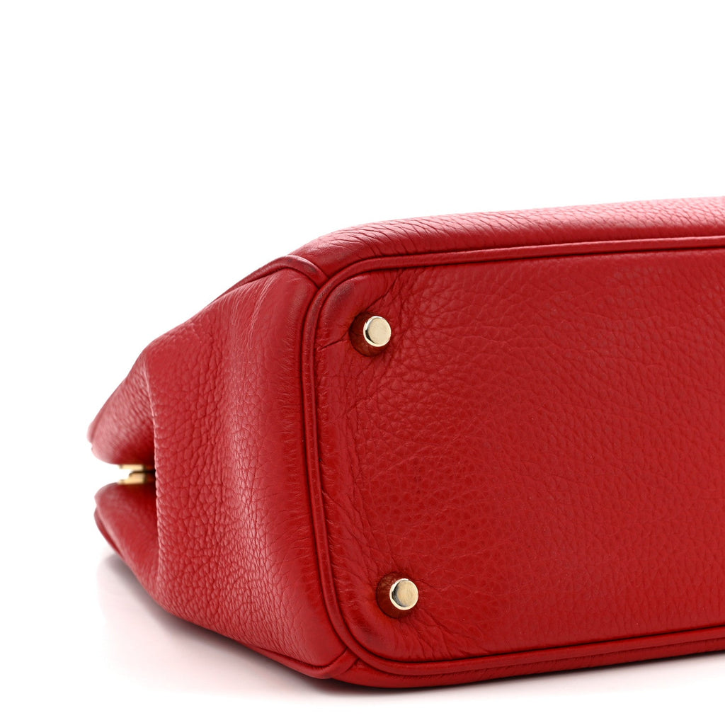 Calfskin Medium Diorissimo Tote Red