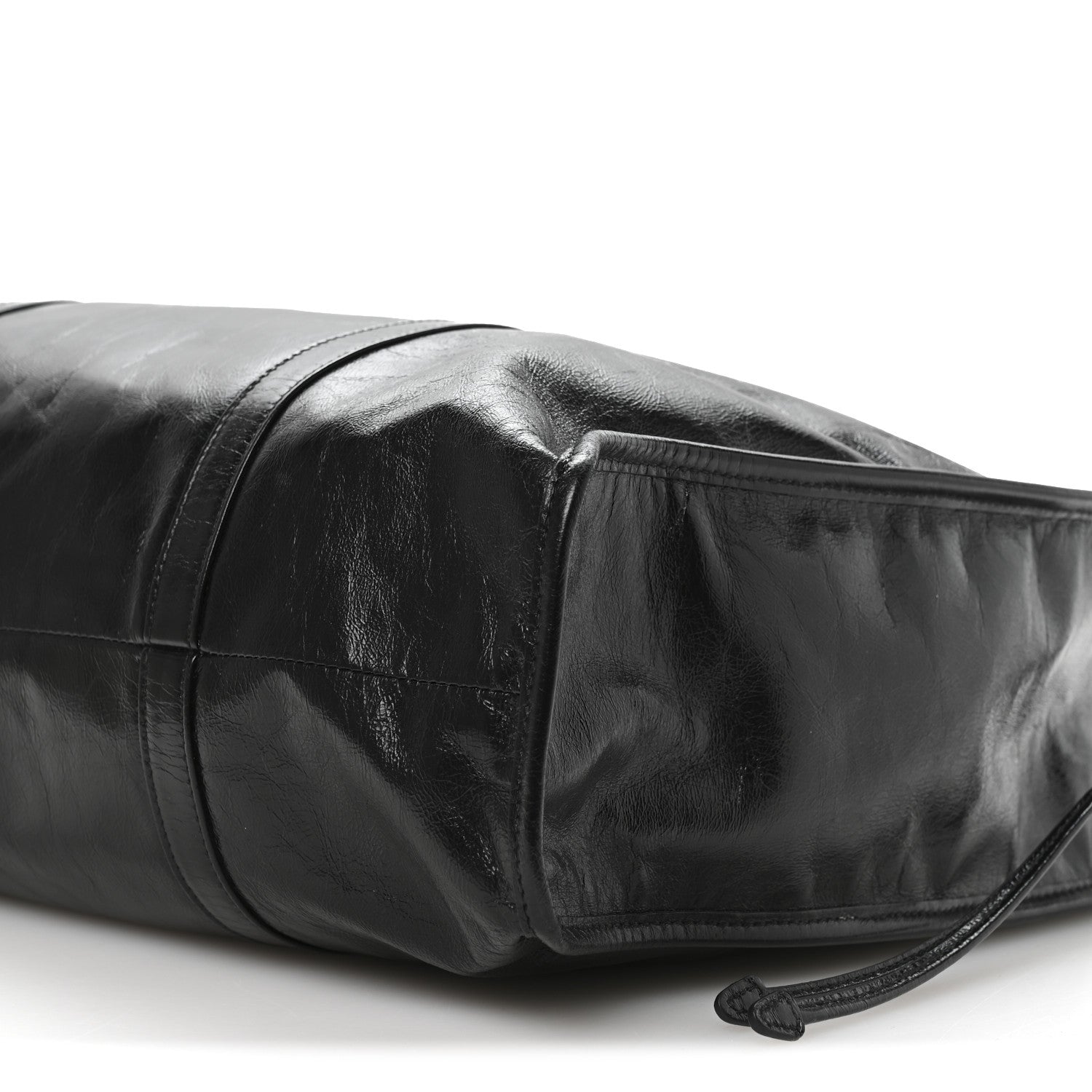 Soft Lux Large Shopping Tote Black