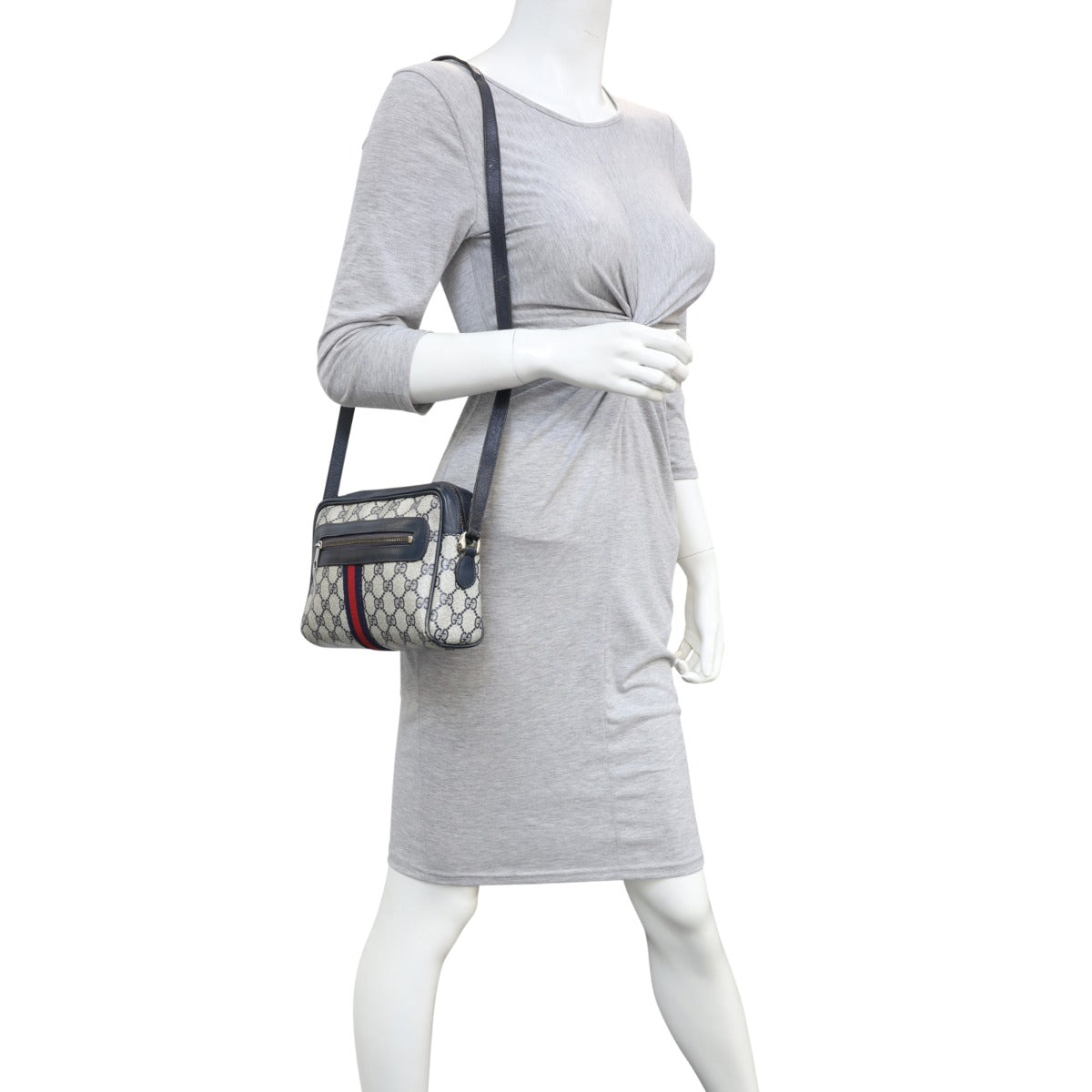 Gucci GG Web Small Shoulder Bag