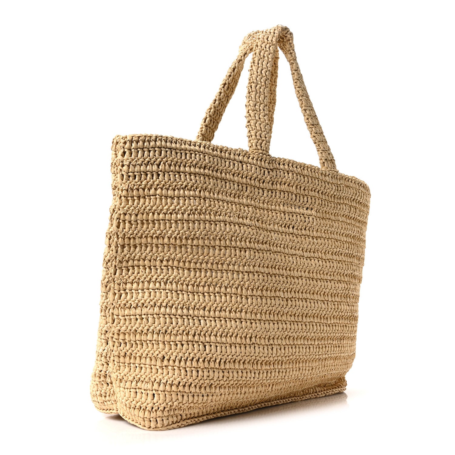 Raffia Rive Gauche Tote Natural