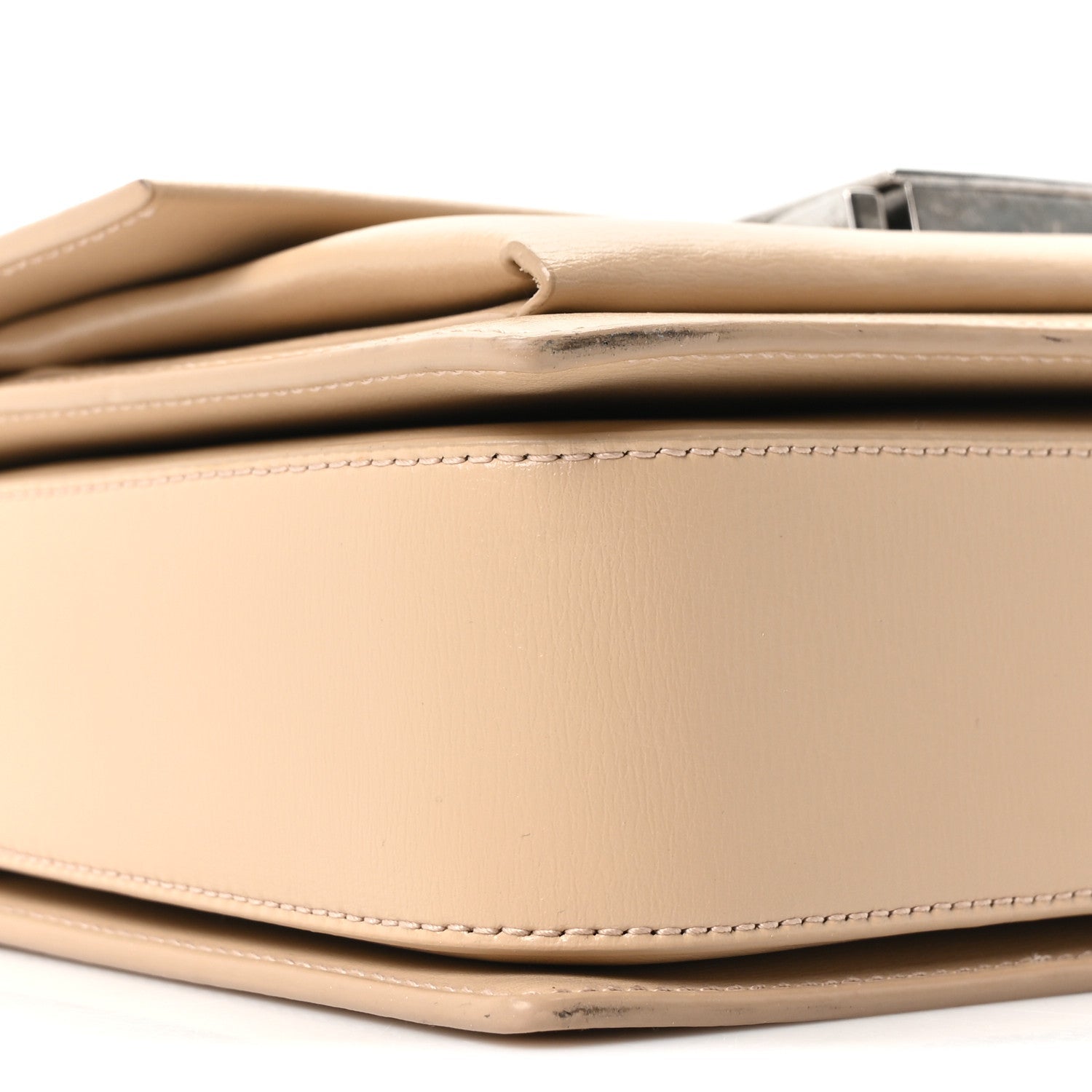 Calfskin Medium Bellechasse Satchel Beige
