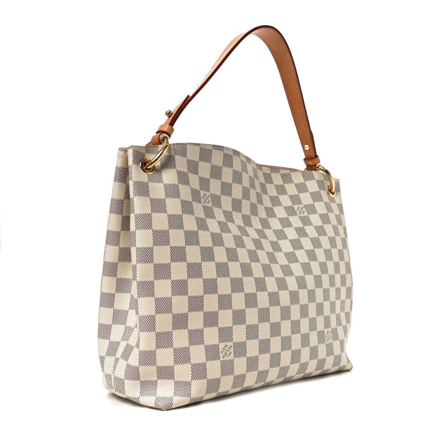 Damier Azur Graceful PM Rose Ballerine