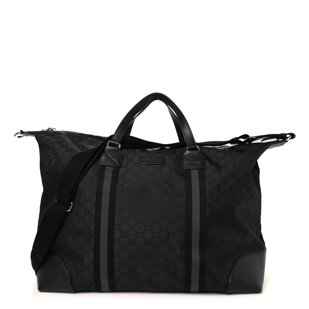 Nylon Monogram XL Duffle Bag Black