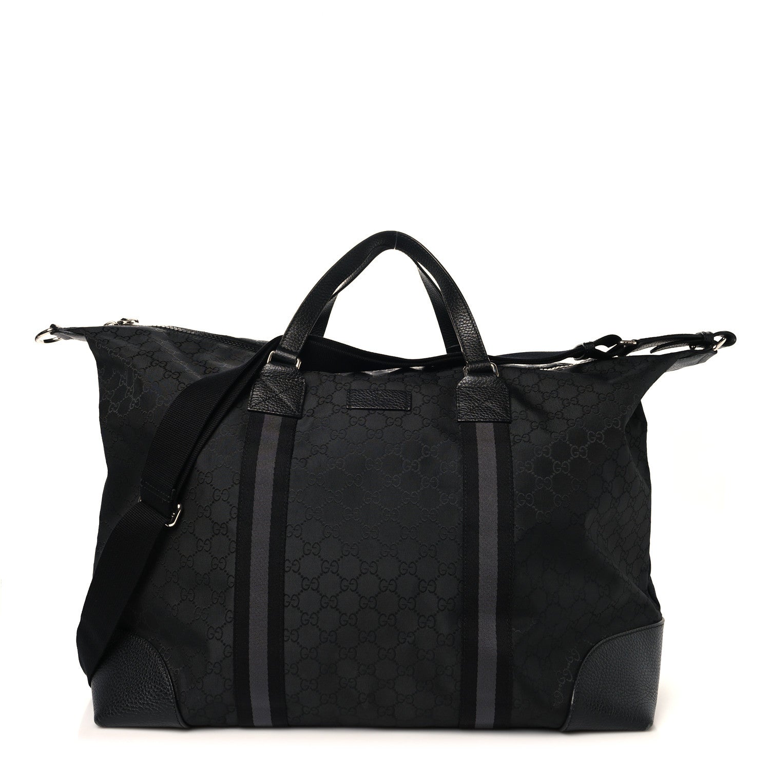 Nylon Monogram XL Duffle Bag Black