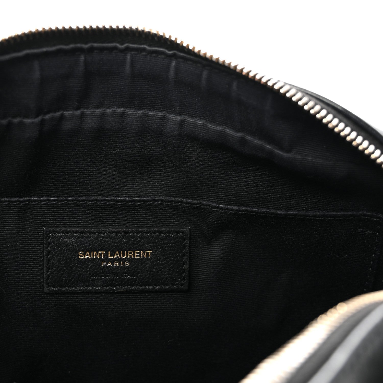 Calfskin Matelasse Monogram Lou Camera Bag Black