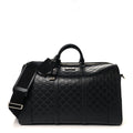 Guccissima Signature Medium Duffle Black