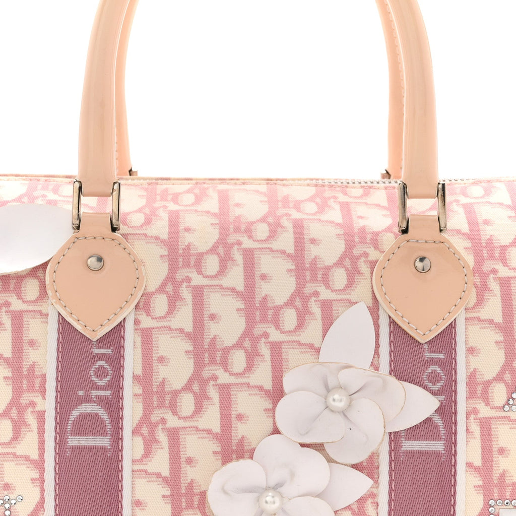 Monogram Girly Boston Pink