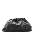 Smooth Butter Calf The Pouch Oversized Clutch Black