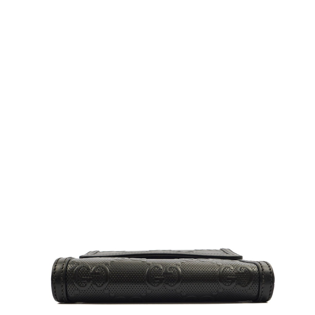 Gucci Cross Body Messenger in Black, Leather