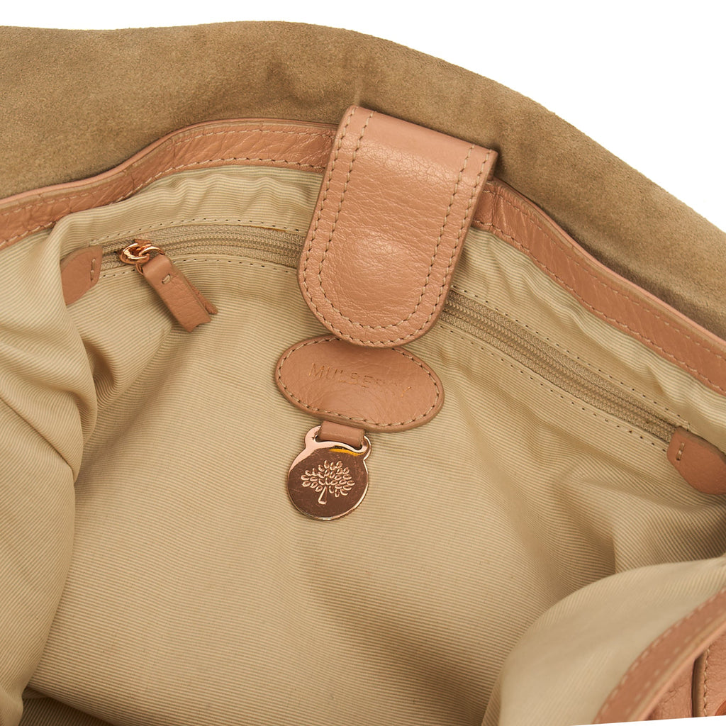 Mulberry Satchel Daria Hobo in Pink, Leather