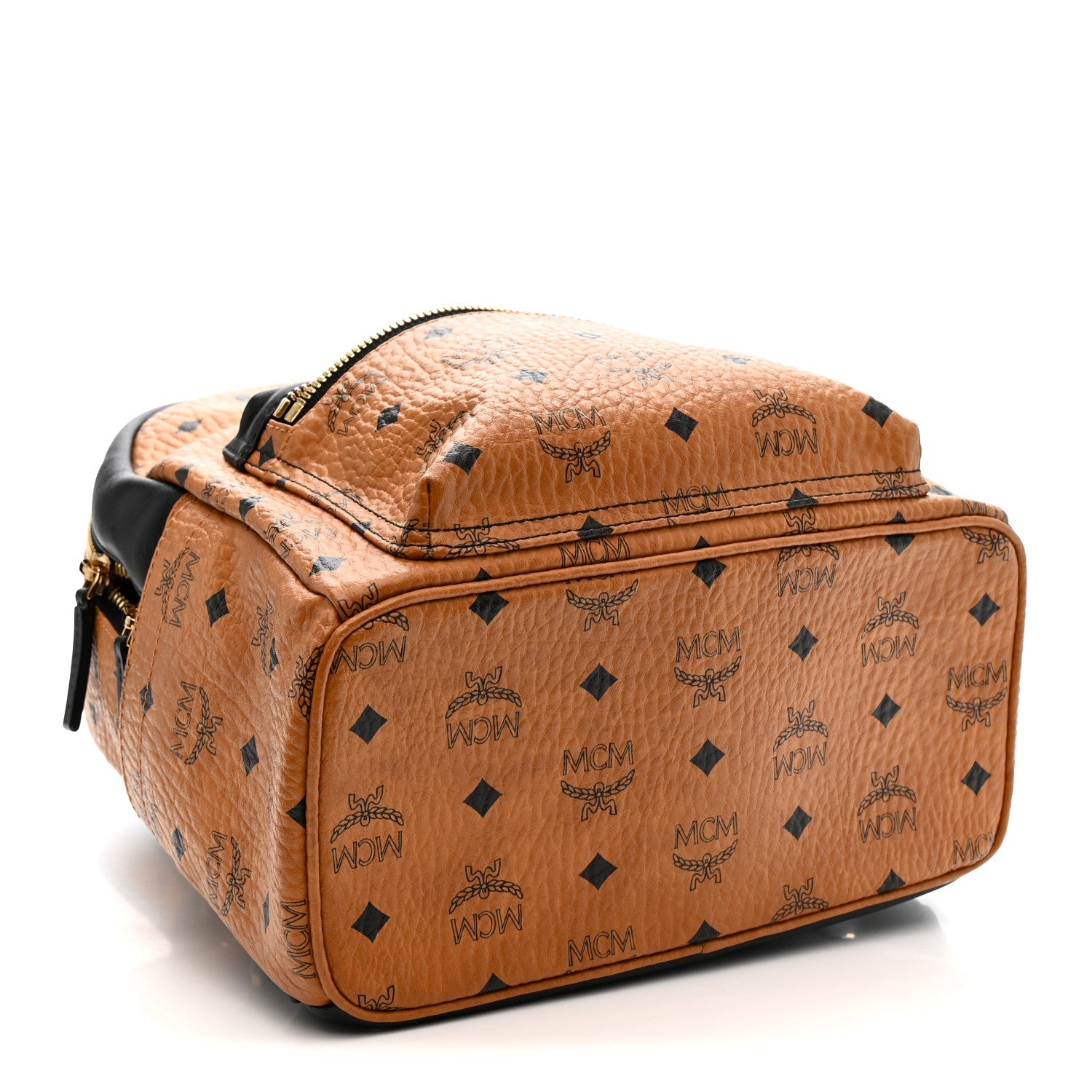 Visetos Small Stark Backpack Cognac Black